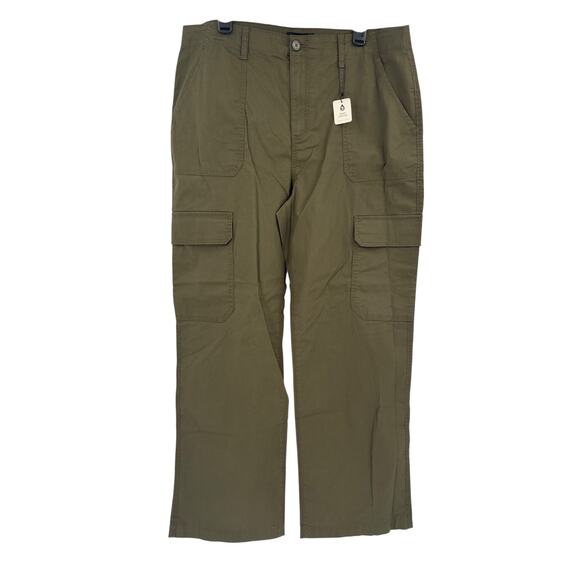 SANCTUARY Pants Size 33 NEW Reissue Cargo Pant Army Green Pockets - Picture 4 of 7
